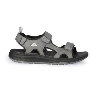Ozark Trail Men's Size 10 Trek Cross Strap Sandals Gray Black